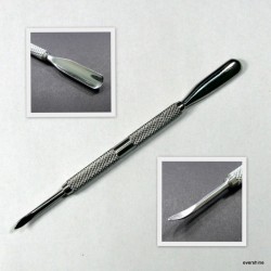 Chiureta din otel inoxidabil cu doua capete #143019